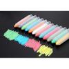 12-Pack Dust Free Chalk Kids Graffiti Colored Chalk Swivel Eraser Chalk