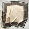 Silk Scarf For Women Luxury Hijab Hair Bands Square Neckerchief Female Satin Shawl Ribbon Headband Fashion Wraps Bandana