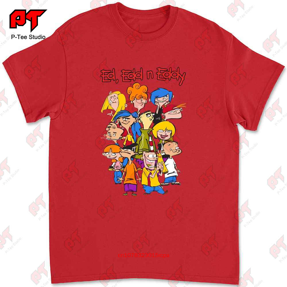 

Unisexs Cartoon Network Throwback 90S Ed Edd N Eddy Charcoal T Shirt Size Small XFFA S