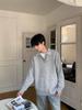 Men's Korean Style Two-Piece Lapel Pullover Knit Sweater - Winter Loose Fit, Casual Outerwear