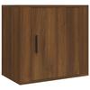 Wall-mounted Bedside Table - Maison Exclusive - Floating - Brown Oak - 50x30x47 Cm