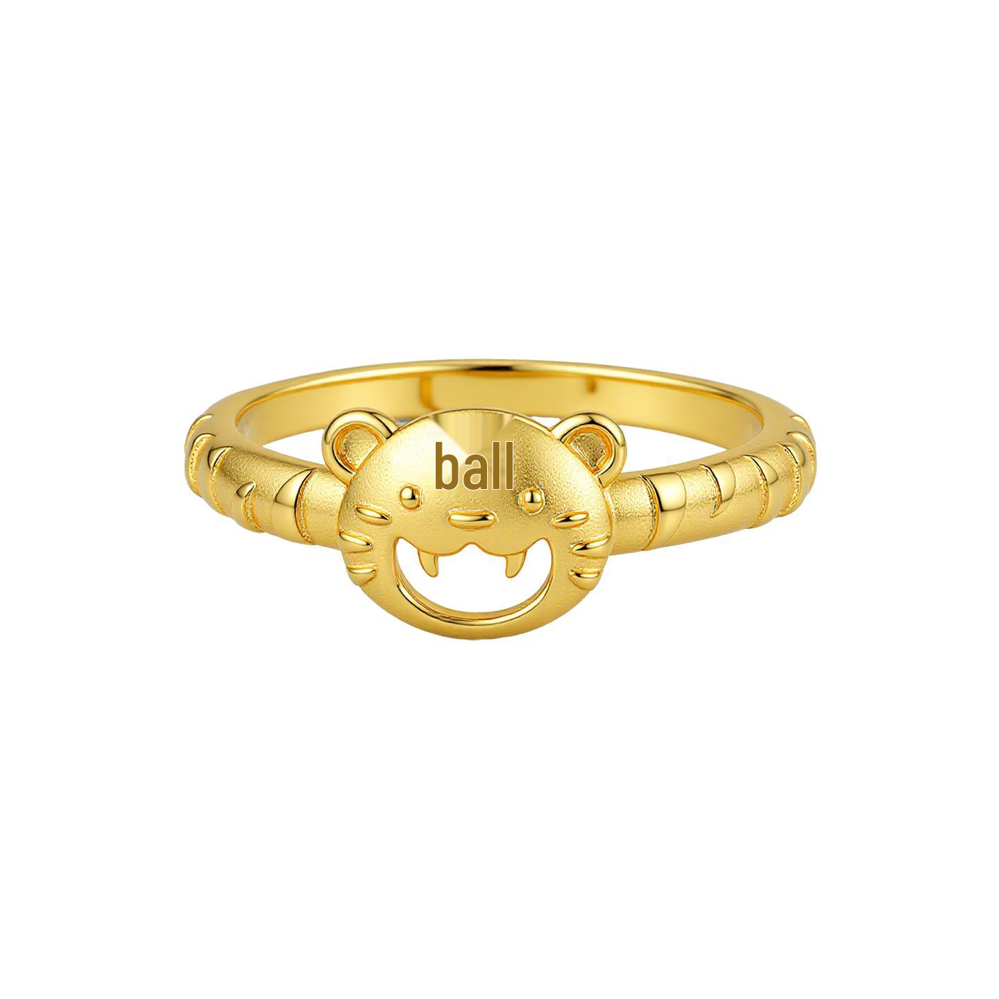 Trending Cute Tiger Zodiac Open Ring: Versatile Jewelry for Students  Parties Adjustable Open Ring