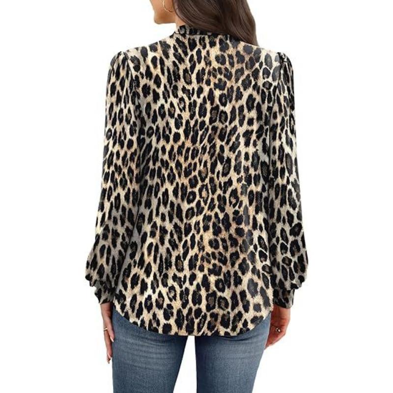 Spring Autumn Stand Collar Loose Casual Elegant Pullover Blouse Women Long Sleeve Solid Color Folds Shirt Top