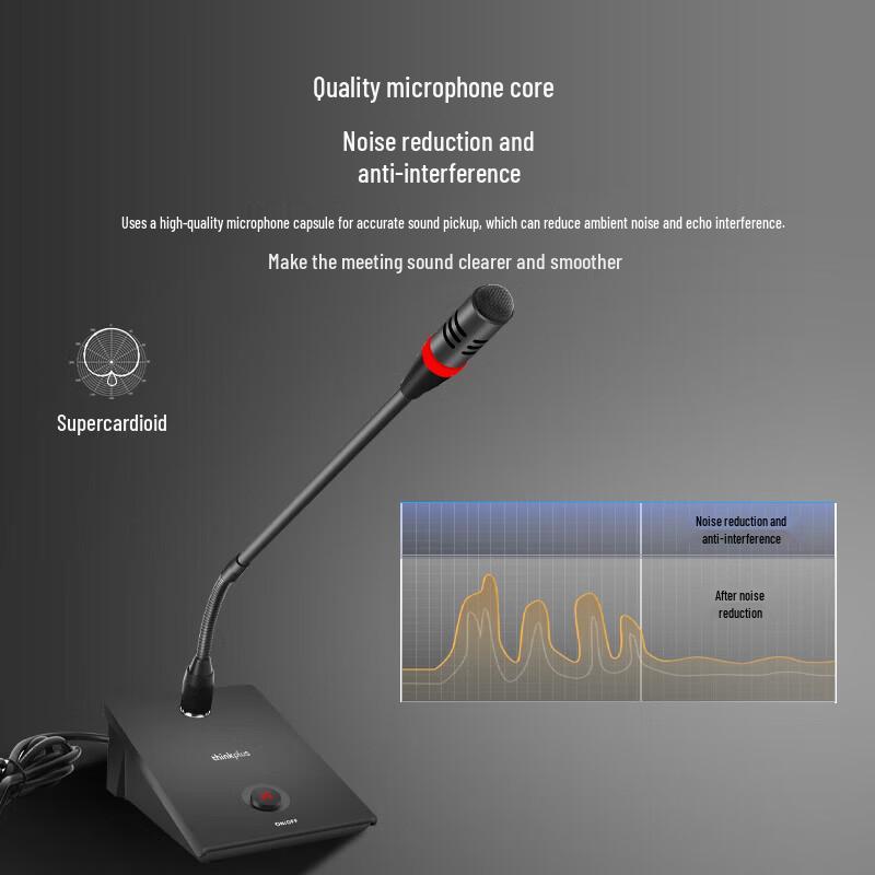 Lenovo YXM5688 Professional Wired Condenser Conference Microphone (CN version)