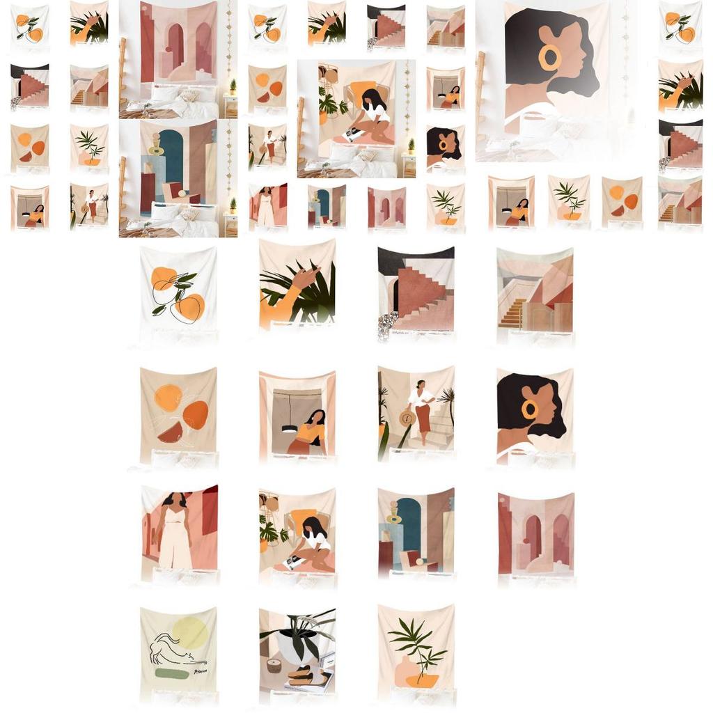 Insimple Skin-friendly Tapestry Hanging Cloth For Room Decoration