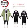 Demon Slayer Himejima Gyoumei Cosplay Costume Anime Halloween Polyester Outfit