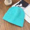 Knitted Hat, Can Add Logo Autumn and Winter Cashmere Warm and Cold Hat Men's and Women's Pullover Wool Hat Embroidery Cold Hat