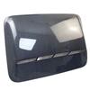 New Universal Car Air Flow Intake Hood Scoop Vent Bonnet Decorative Cover Moulding Decor Trim Carbon Fiber Style ABS Plastic
