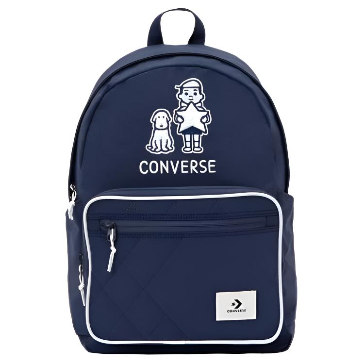 Converse X Noritake Collaboration 33L Noritake Towel Embroidery Pattern Polyester Backpack Regular Unisex backpack Blue UA5826-BFK Blue