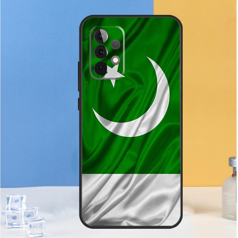 Pakistan Flag Case For Samsung Galaxy A54 A34 A14 A13 A23 A33 A53 A73 A12 A22 A32 A52 A71 A51 Cover