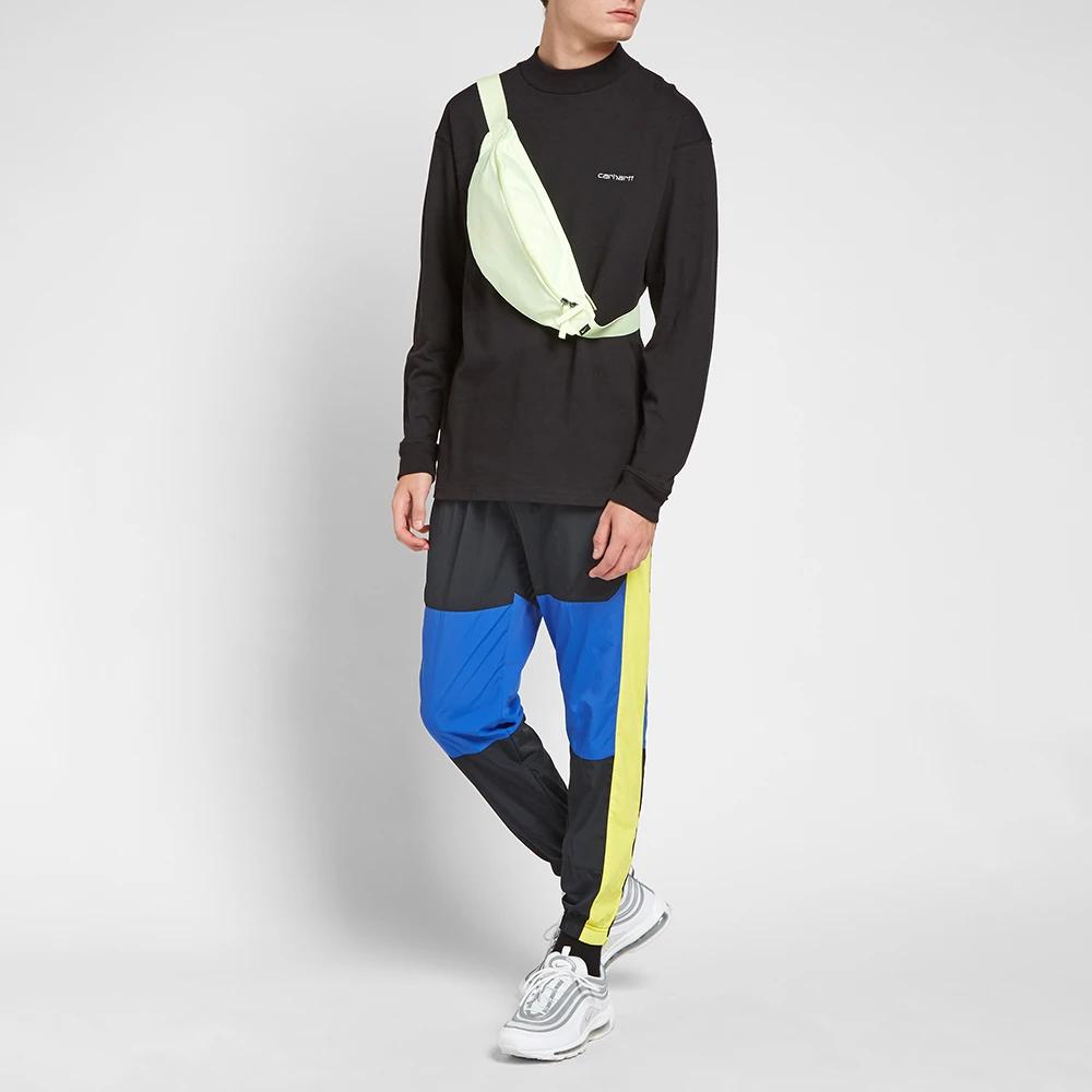 Nike Heritage Polyester Crossbody Bag, Sling Bag, Fanny Pack Regular Unisex Turquoise Casual BA5750-701