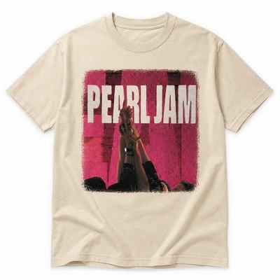 Camiseta Vintage Banda de Rock -Pearl_Jam- Camiseta Gráfica Música Grunge Unisex Regalo