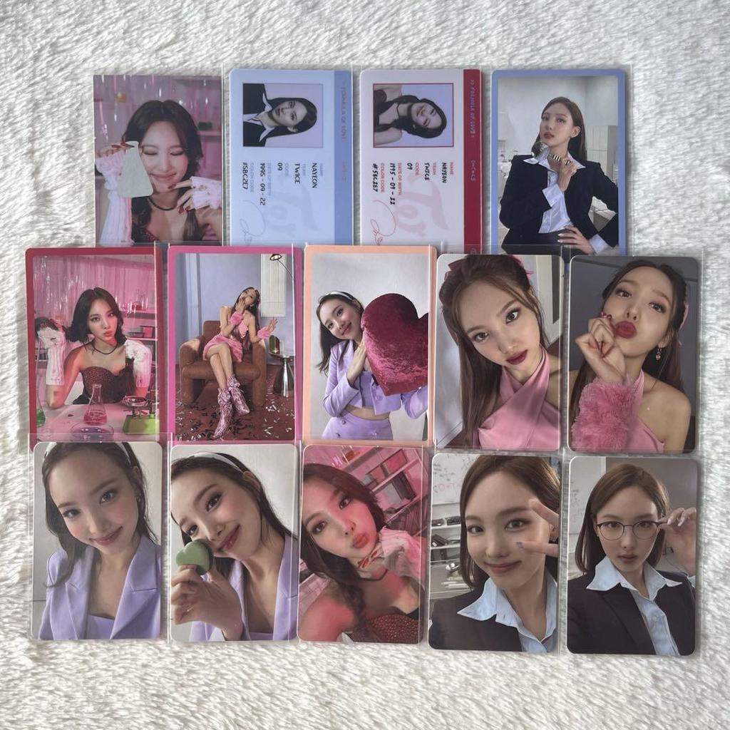 [USED] Twice Formula of Love Nayeon Trading Card Complete Set