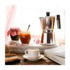 Italian Coffee Maker - Bra 8542 - 9 Cups - Aluminum - Silver - Suitable for All Types of Kitchens