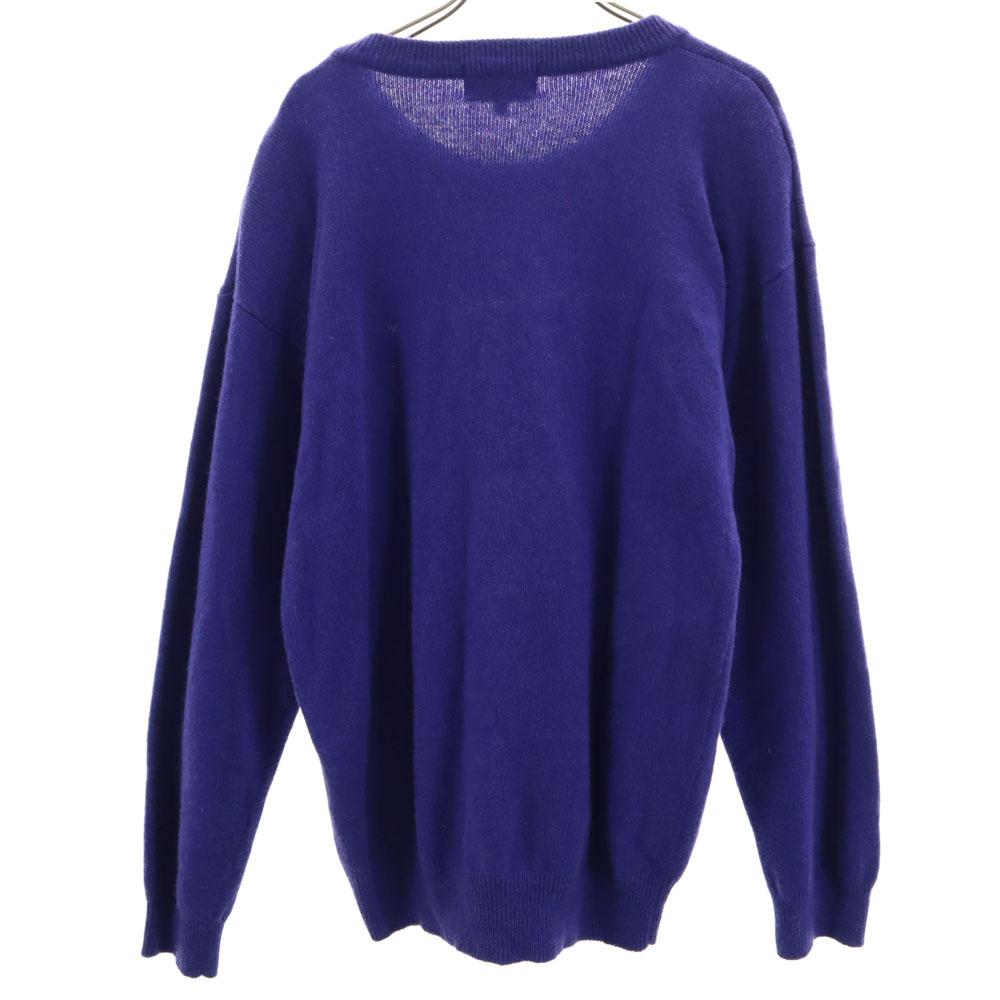 MISSONI SPORT Langarmpullover 2 lila Strick Herren Gebraucht