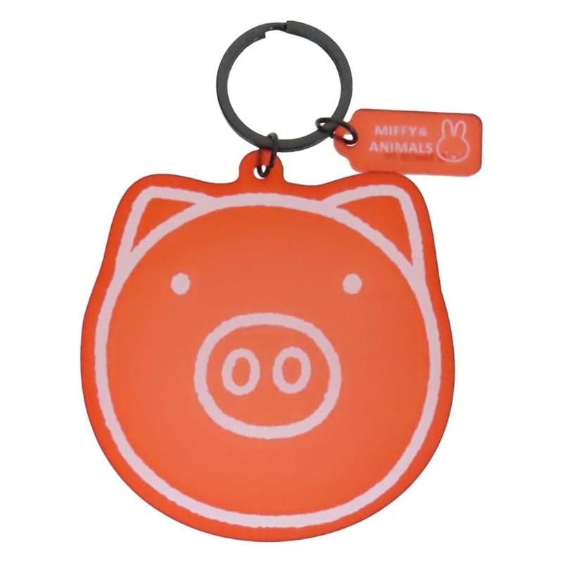 

miffy acrylic dyed keychain pig Miffy & Animal Series
