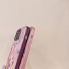Passen Sie die Pink Bowtie Girl Hülle für iPhone 15 14 13 12 11 Pro Max X XR XS personalisierte Glas-Telefonhülle an
