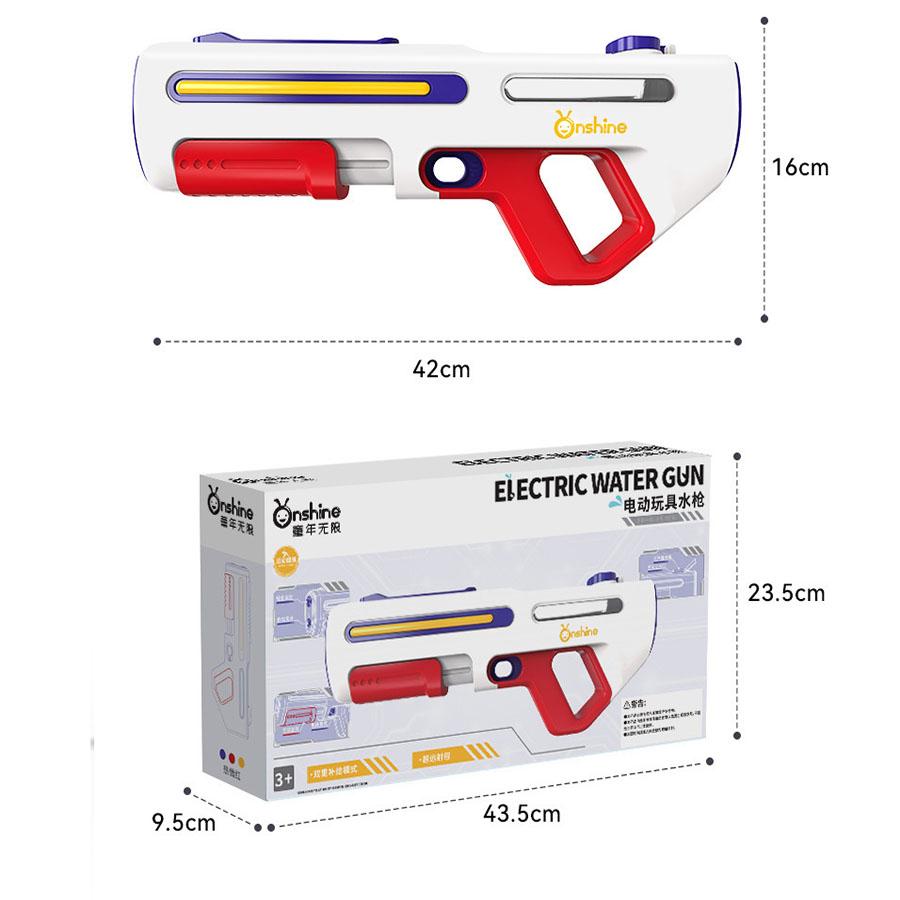 Pistol cu Apă Electric 1 buc Auto-Aspirant Festival Sclipici Apă Jucării de Vară pentru Jocul cu Apă Cadou de Ziua de Naștere