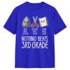Nothing Beats 3rd Grade Funny Back To School T-Shirt Men Y2K Fun T Shirts Beach Breathable Hip Hop Tees Printed Big Size Tops