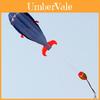 Kite Gigante Parafoil Golfinho Azul Vibrante Ideal Para Aventuras Esportivas ao Ar Livre