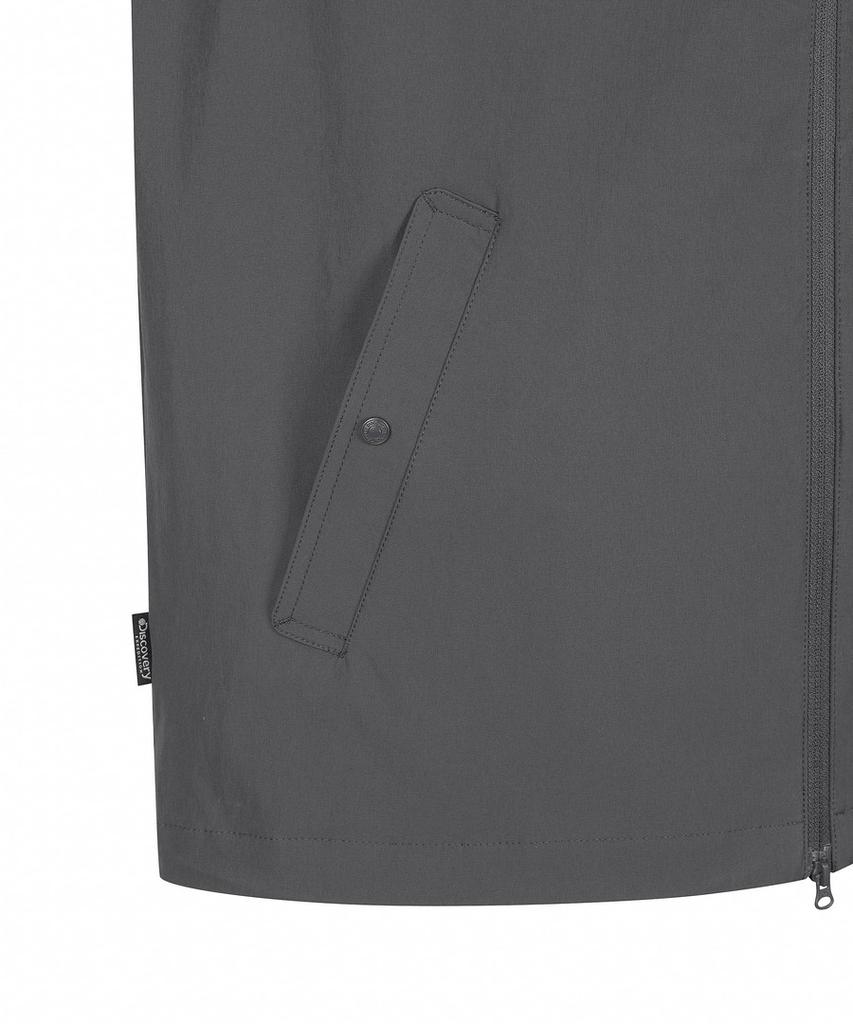 Discovery Expedition Men'S Freshvent Lightweight Woven Training Hooded Jacket (D.Grey)