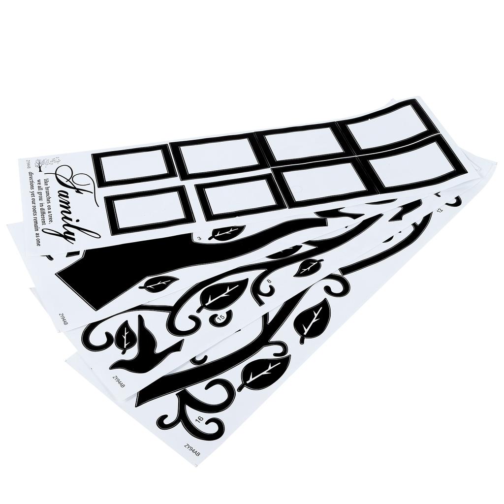 DIY Family Photo Frame Tree Wall Sticker Home Decor Living Room Bedroom Home Decoration