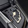 Carbon Fiber Central Gear Shift Panel Cover Trim For Toyota Corolla 2014-2018