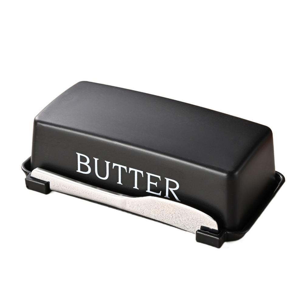 Food Grade Butter Storage Box Sealed Butter Cutter Box Multi-functional Cheese Dish  for Home
