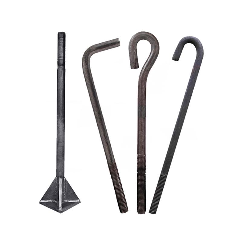 Hot-Dip Galvanized 9 & 7-Shaped Welded Anchor Bolts In Stock