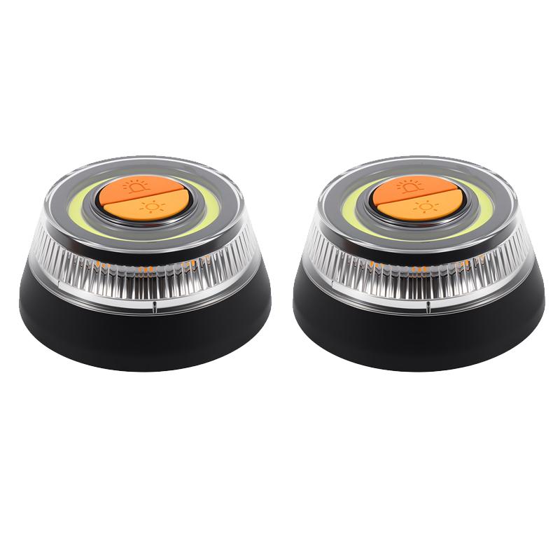 Car magnetic emergency indicator light with 2 lighting mode,used for fast 360°visual positioning light,for various vehicle model