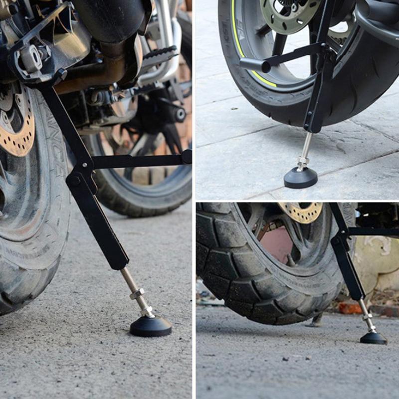 Motorcycle Folding Lifting Support Frame Foldable Heavy Lift Stand Stable Crane Frame For Motorcycle Accessories