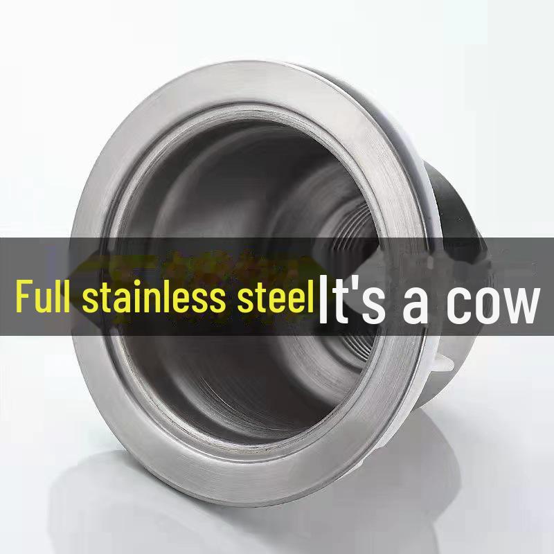 Nerezový kuchyňský dřez s odkapávačem a dvojitou vanou