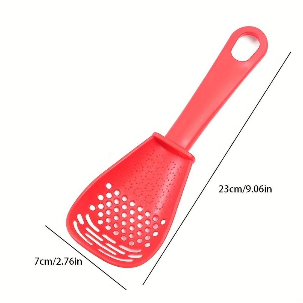 1pc Multi-Functional Kitchen Master Spoon - Grinds, Smashes, Drains, Mashes, and Serves with Ease - Perfect for Cooking, Serving, and Preparing Meals