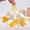 Yellow Peeled Banana Mobile Phone Pendant Cute Plush Toy Fried Chicken Nuggets Creative Wedding Gifts