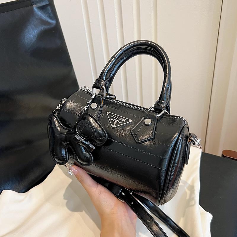 

Сумка с принтом Boston Bag Женская новая корейская мода Универсальная сумка через плечо Премиум-сумка-подушка