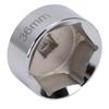Oil Filter Socket 36mm   Steel 3/8in   Hole 6 Point Oil Filter Removal Tool for Engine
