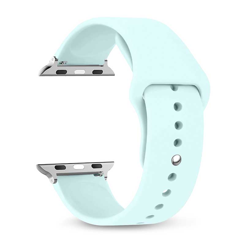 Silicone Band For Watch Strap 44mm 45mm 40mm 41mm 42-38mm 45 Mm Sport Bracelet Iwatch Series 8 7 6 5 4 3 SE 9 Ultra 2 49mm