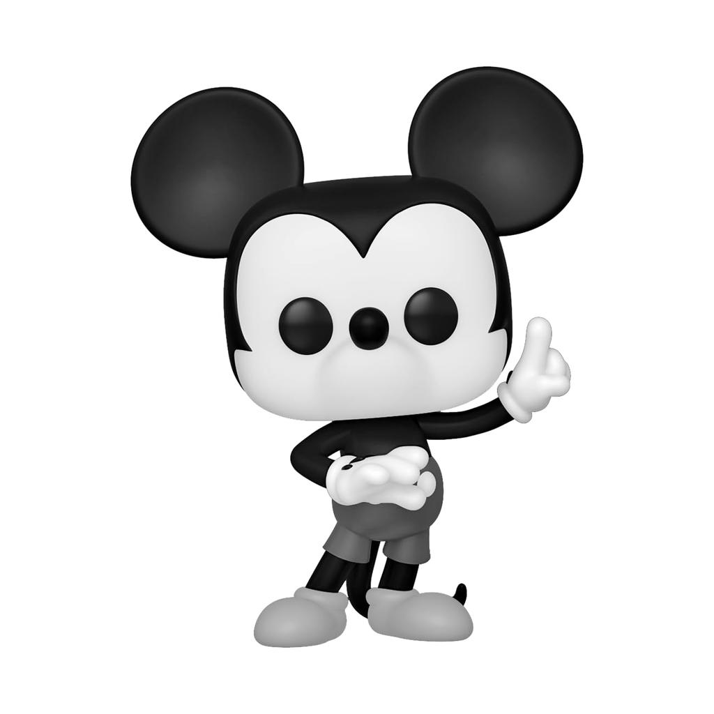 Disney Classic Mickey & Friends Black & White 4-Pack Figures Funko POP