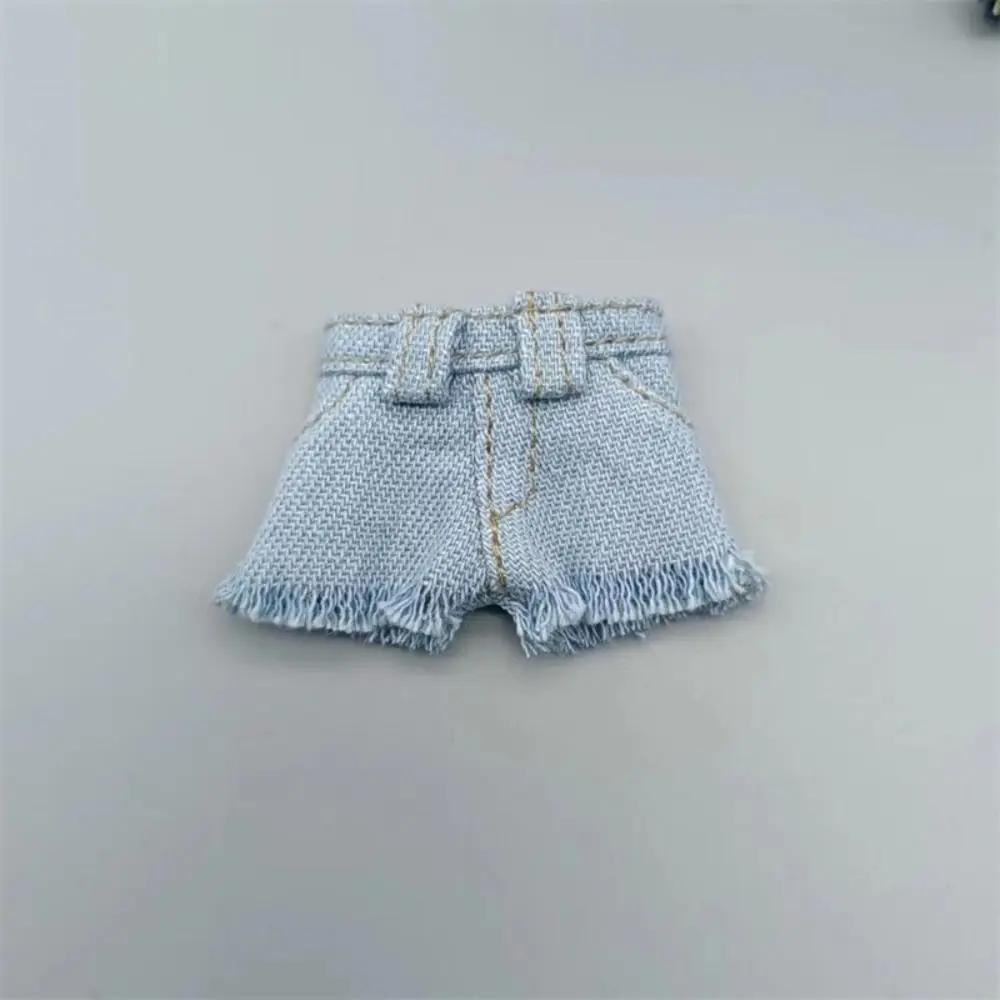 Kids Toy For 1/11OB11 Dolls Doll Acssories Dolls Wear Shorts Doll Jeans Shorts Doll Clothes Doll Pocket Shorts