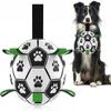 Dog Toys, Interactive Dog Soccer Toys with Grab Tabs, Durable Dog Balls for Small and Medium Dog Water Toys Indoor and Outdoor