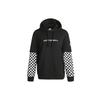 (WMNS) Logo Bestickte Schachbrettmuster Kapuzenpullover 'Schwarz Weiß' Damen VN0A4UTNBLK
