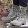 High Top Combat Boots Green Desert Brown Boot Lightweight Training Boots Hiking Boots Man Tactical Boots Bota Masculina