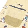 Side Button Apron Animal Mode 258031 Beige [Kusuguru Japan] M-L