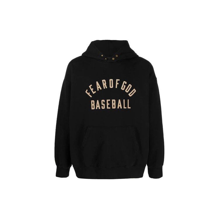 

Fear of God Baseball Hoodie Black Men Tops FG50046FLC-001 S