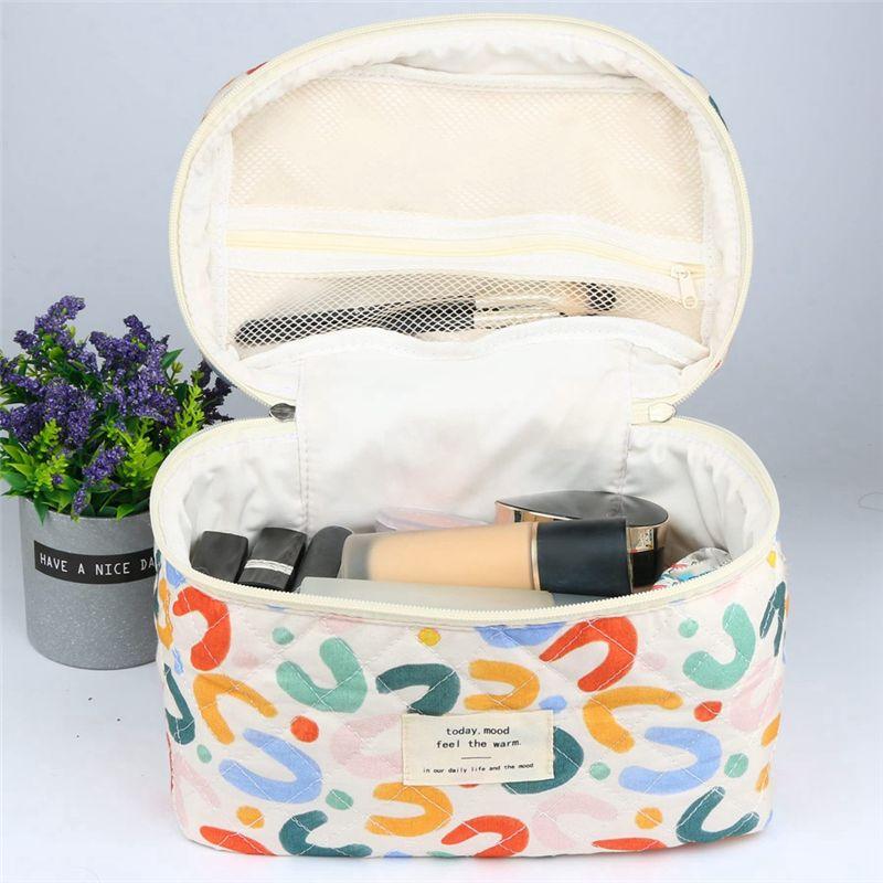 AEE4-Cosmetic Bags For Women, Cute UU Makeup Bag, Organizer Storage Make Up Bag, Travel Toiletry Bags, Handbags Purses