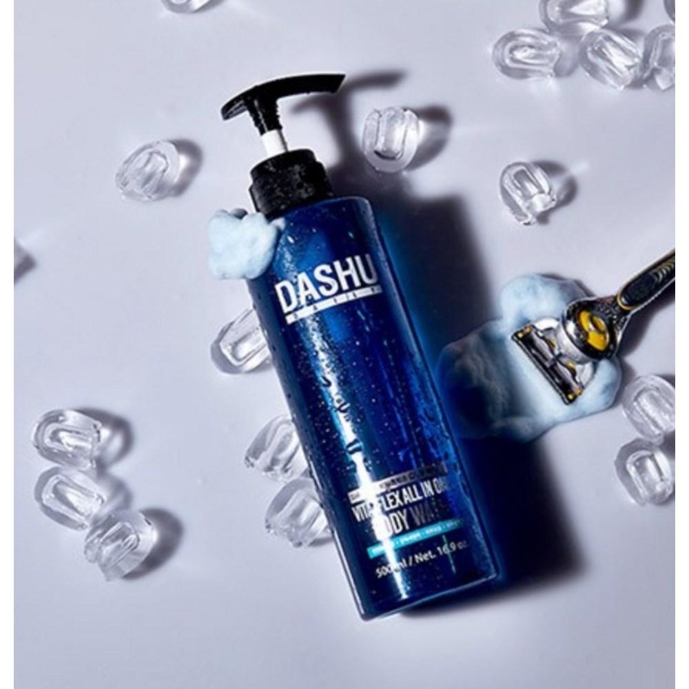 DASHU Daily Vitaplex Men's All-in-One Body Wash, 500ml, 1 Unit