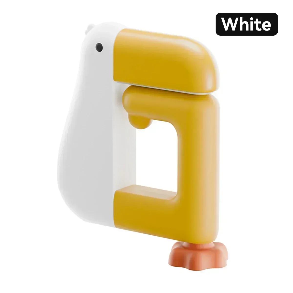 

Thinking Duck Schoolbag Hook Free Punch Bag Hook Desk Side Hanging Backpack Magic Storage Hook Amagi білий
