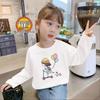 Trendy Cartoon Baby Long-Sleeve T-Shirt - White
