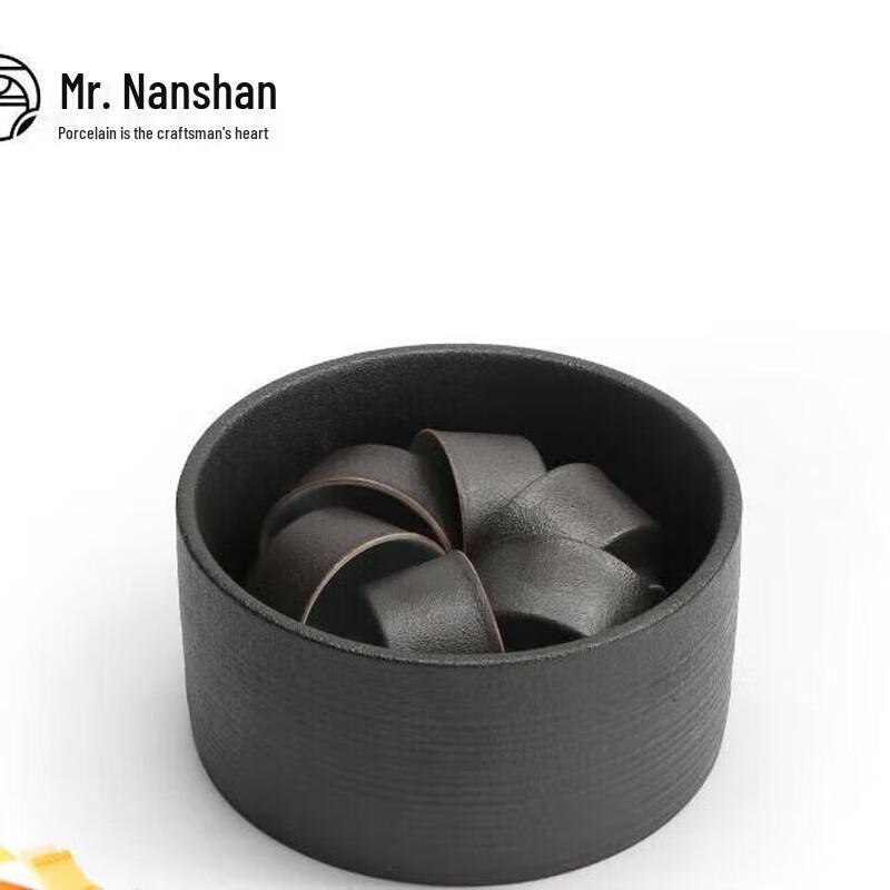 Наньшаньская черная керамическая чаша для мытья чая