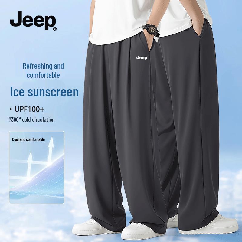 JEEP Men s Summer Ice Silk Quick Dry Casual Pants M